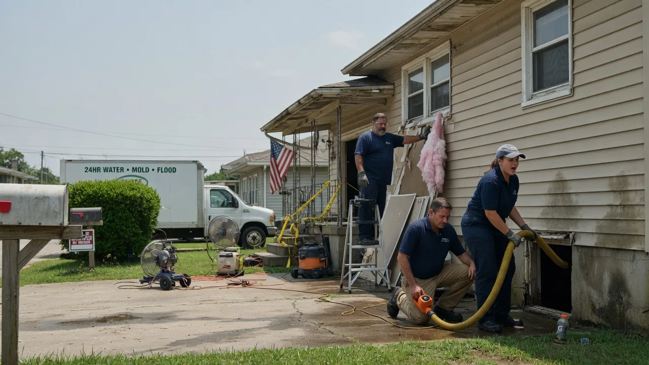 Water Damage Repair in Sugar Run, PA near me